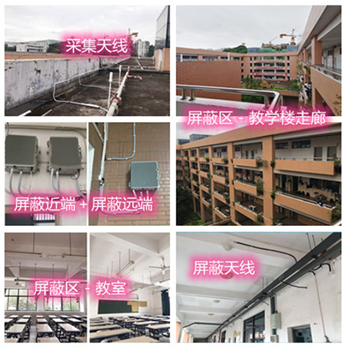  金山屯某中学考场屏蔽案例（数字信令级）